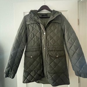 Lucky Brand Quilted Jacker with Hood (Small)